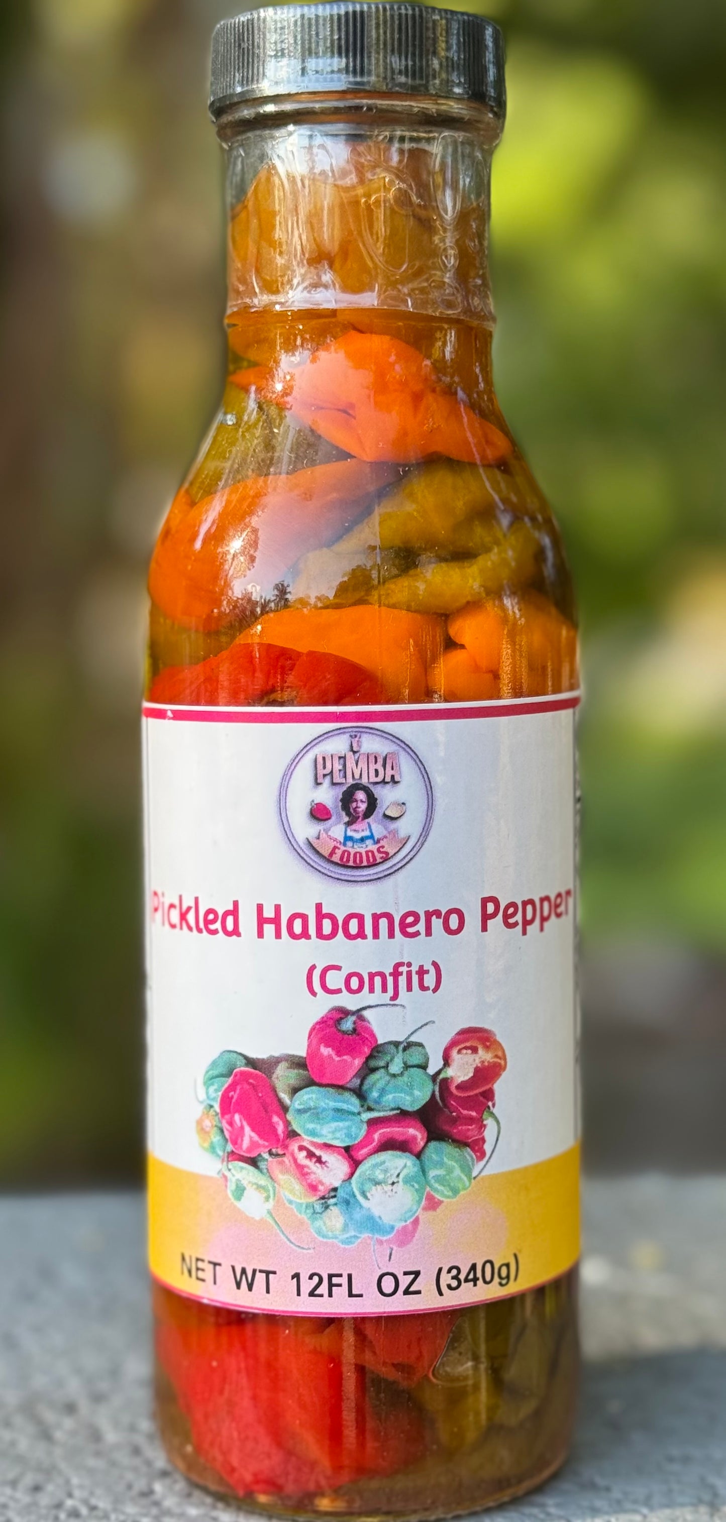 Pickled Habanero peppers (CONFIT)