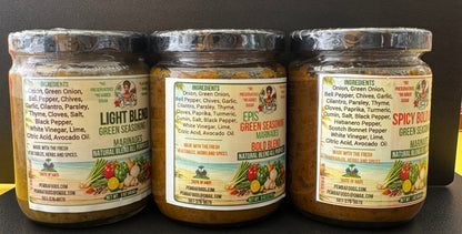 Green Seasoning (EPIS) Marinades variety packs