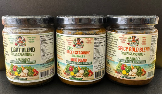 Green Seasoning (EPIS) Marinades variety packs