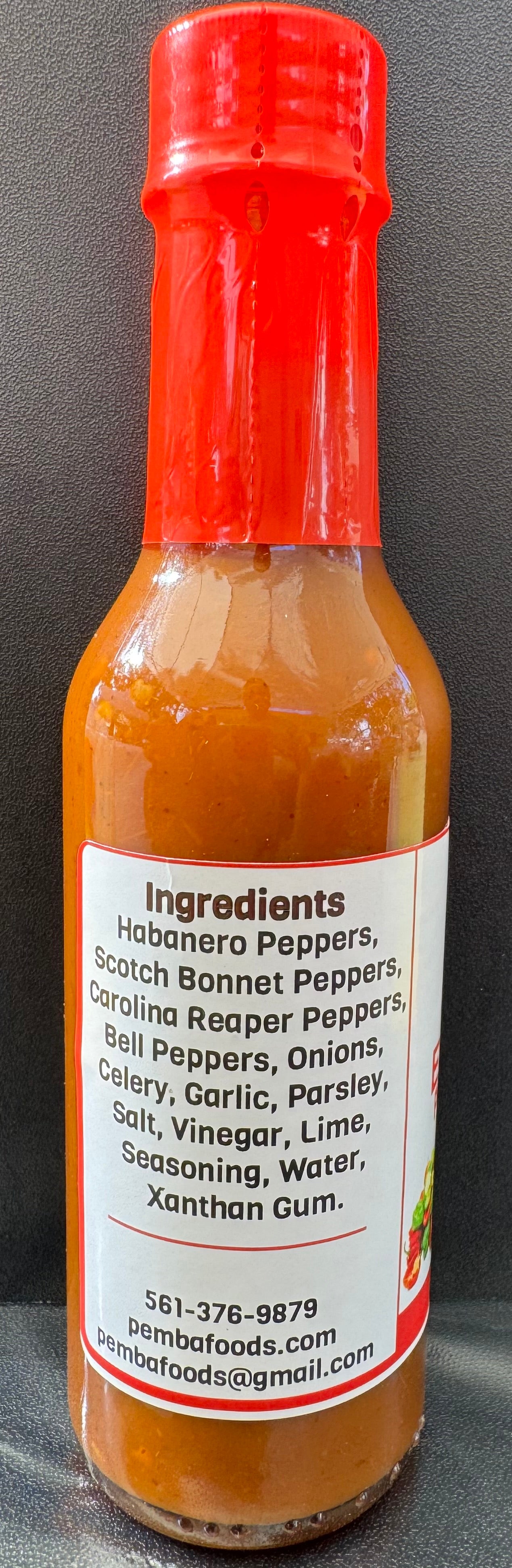 Extra Hot Pepper Sauce