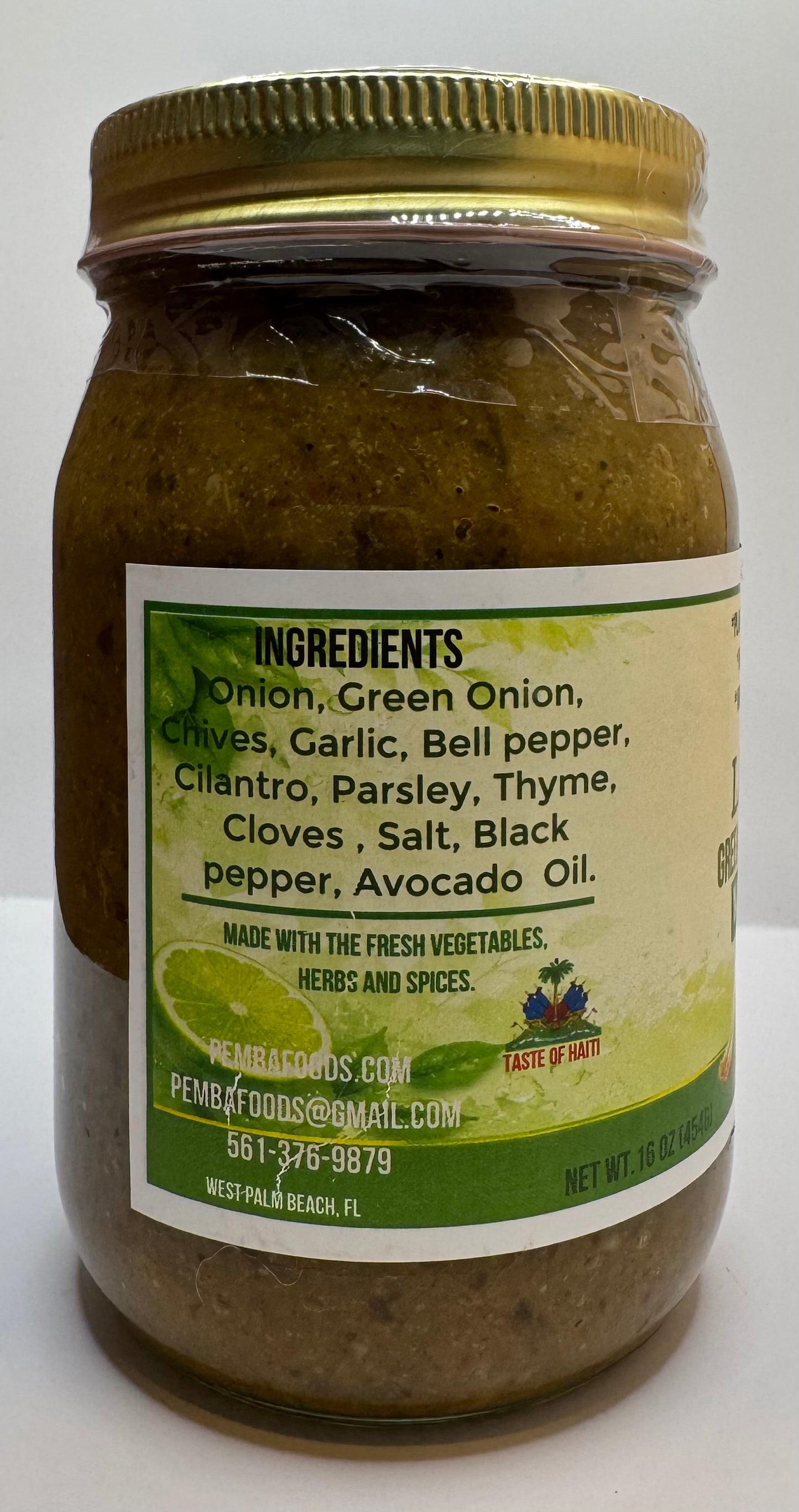 Green Seasoning (EPIS) Marinade( Light Blend )