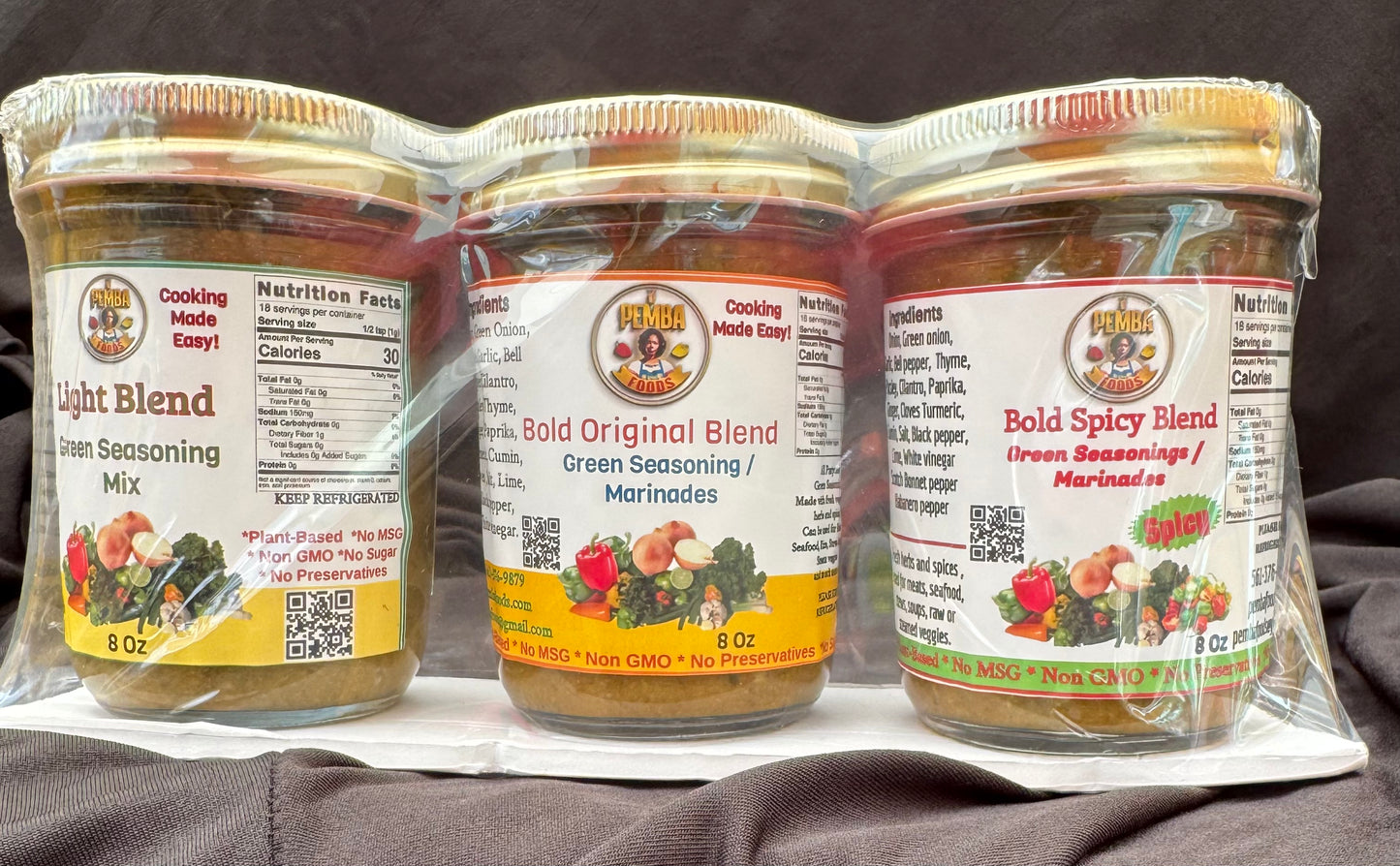Green Seasoning (EPIS) Marinades variety packs