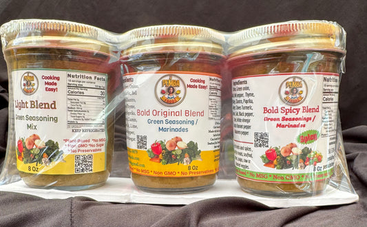 Green Seasoning (EPIS) Marinades variety packs