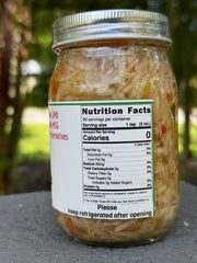Pickled Cabbage Slaw ( MILD ) "PIKLIZ"